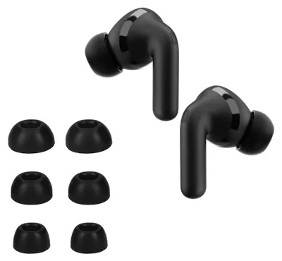 Produktbild von kwmobile 6x Silikonaufsätze für Motorola Moto Buds / Moto Buds+ - Ersatz Ohrstöpsel in 3 Größen - Ear Tips für In-Ear Kopfhörer - Zubehör