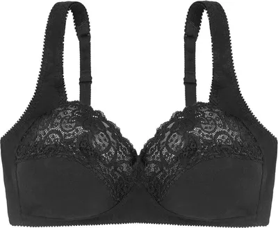 Produktbild von DORINA BH ohne Bügel Georgina, D1427 (BH Größe: 85 B / Farbe: schwarz)