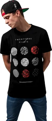 Obrázok produktu pre Twenty One Pilots Pattern Circles Tee cierna 3xl