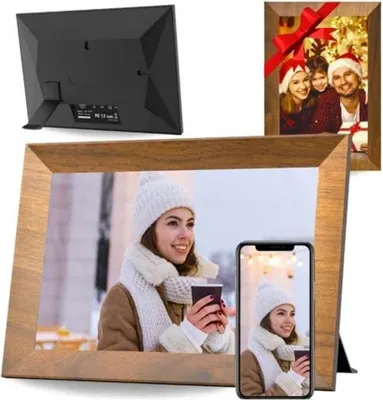 Zdjęcie produktu dla KODAK FOTORAMKA CYFROWA foto ramka DOTYKOWA zdjęcia filmy 10,1" CF102P WiFi