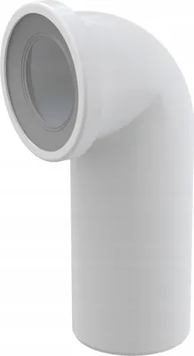 Zdjęcie produktu dla Alcadrain | Łącznik WC A90-90 - 110 mm - Biały - Wysoka jakość - Łatwy montaż - Efektywna odprowadzanie wody
