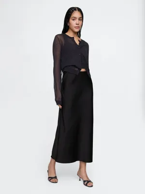 Obrázok produktu pre GAP Saténová maxi sukňa 517636-03__XS