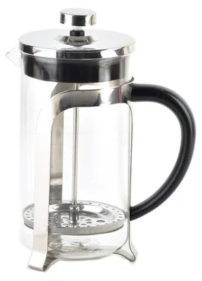 Image de ANNE Cafetière French Press 1000ml, Acier inoxydable, Verre borosilicaté