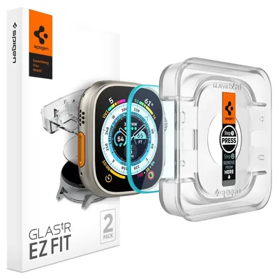 Obrázok produktu pre Ochranné sklo Spigen Glas.Tr "Ez Fit" pre Apple Watch Ultra 49 mm - priehľadné