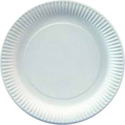Produktbild von 1x Papstar 100 Teller, Pappe "pure" rund Speiseteller, Tafelservice