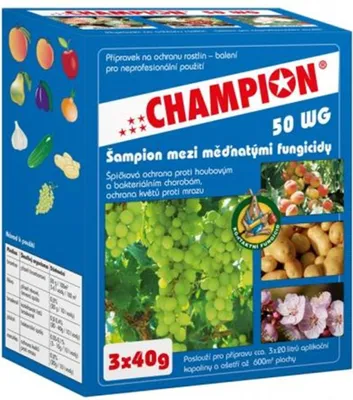 Produktbild von CHAMPION Fungizid 50WG, 3 x 40 g