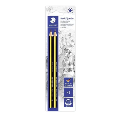 Zdjęcie produktu dla Ołówek Staedtler Noris j. 2ST BK 100% PEFC