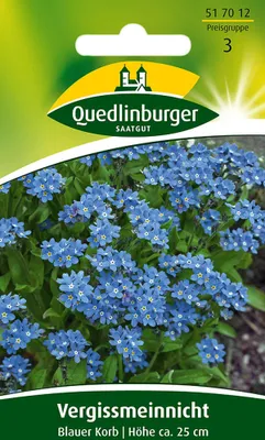 Produktbild von Quedlinburger Vergissmeinnicht Blauer Korb - Blumensamen