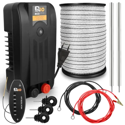 Productafbeelding van Weidehek Starter Set S, elektrische omheiningsset voor tuin en dieren