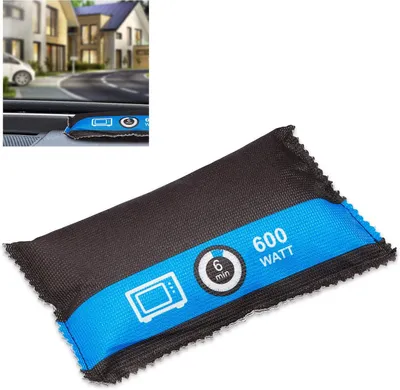 Immagine prodotto di Assorbitore di umidità per auto, riutilizzabile, contro l'appannamento dei vetri, la muffa e le macchie, deumidificatore, colore nero
