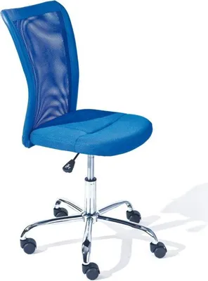 Produktbild von Inter Link Kinderdrehstuhl Bonnie mit netzrücken blau