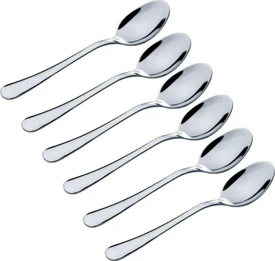 Produktbild von Löffel MagicHome, Tischlöffel, Teelöffel, Bestecklöffel, Edelstahl, Packung 6 Stk.
