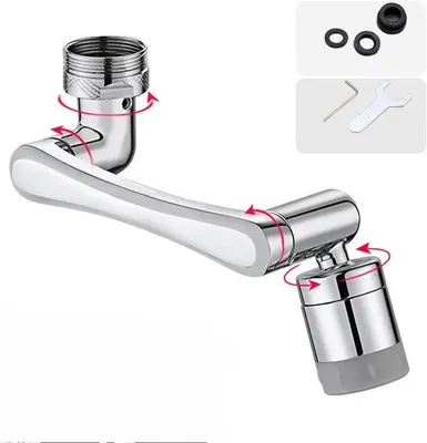 Image de Robinet de cuisine RVS robuste à haute pression