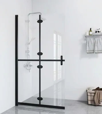 Produktbild von vidaXL Składany parawan prysznicowy Przezroczyste szkło ESG 80x190 cm