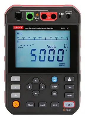 Zdjęcie produktu dla Tester rezystancji izolacji UNI-T UT513C