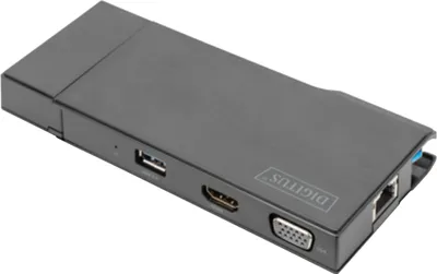 Obrázek produktu pro DIGITUS Universal Docking Station, USB 3.0, Travel