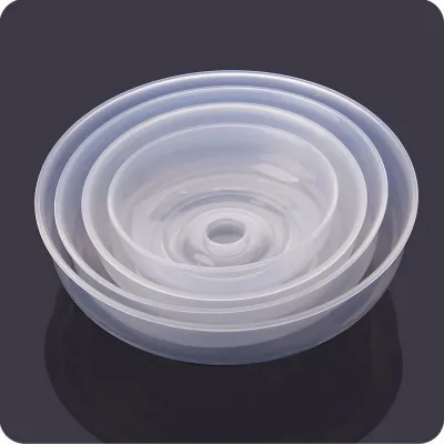 Mikrowellen-Spritzschutz, transparent, 14 cm, mit Griff