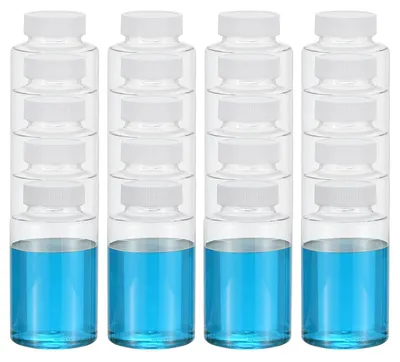 Image de 20 flacons réactifs de 300 ml, transparents