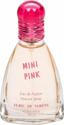 Obrázek produktu pro Urlic de Varens Mini Pink - Parfémovaná voda 25 ml - Kvalitní dámské parfémové vody ve elegance mini verzi. S jemnými květinovými tóny pro sofistikované ženy.