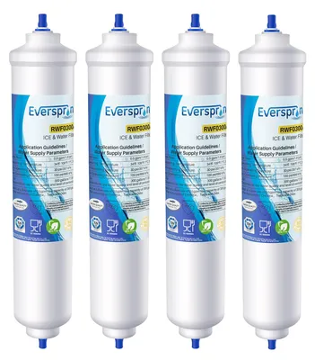 Wasserfilter für Kühlschrank, 4 Stück, kompatibel mit Samsung DA29-10105J