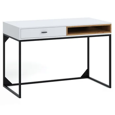 Imagen del producto de Escritorio OLIVIER OE01 blanco / roble artisan