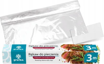 Immagine prodotto di GRATKA Manicotto da forno con clip 3mx29cm RAVI
