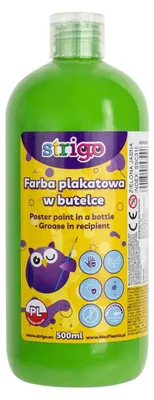 Immagine prodotto di Strigo Farba Plakatowa Jasnozielona 500 ml