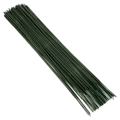 Produktbild von 100 Stück grüne Blumenstiele für Hochzeitsdekoration und Garten