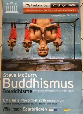 Image de Steve McCurry - Bouddhisme - AFFICHE / POSTER - 60x80cm