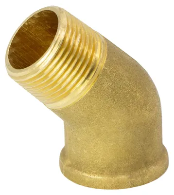 Immagine prodotto di VARIOSAN, raccordo a 45°, modello 15242, 3/4" filettatura interna/filettatura esterna, in ottone, adatto per acqua potabile