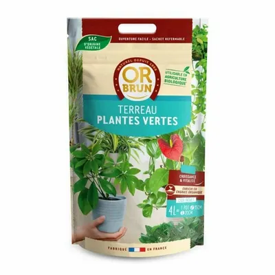 Image de Terreau Plantes Vertes 4l - Or Brun