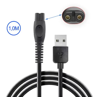 Produktbild von USB Ladekabel Für Philips Rasierer QP2724 QP2834 MG5950 MG7950 OneBlade Pro 360 S5884 S5885 S5880 S5883 MG5920 MG5940 MG5950 MG5917 DC5V Kabel