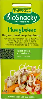 Produktbild von bioSnacky - Mungbohne 40g