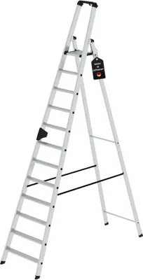 Produktbild von Stufen-Stehleiter einseitig begehbar 12 Stufen