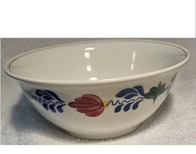 Productafbeelding van Boerenbont Ronde Kom - Schaal groot diameter 24,5 cm