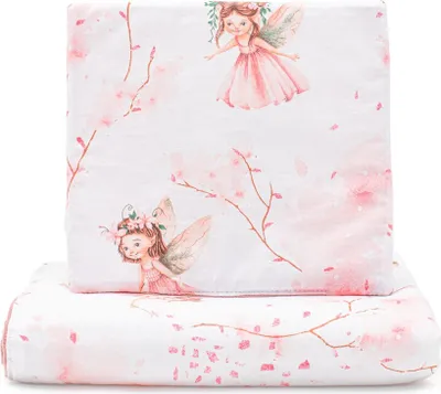Immagine prodotto di Set reversibile in velluto per passeggino New Baby Fairies