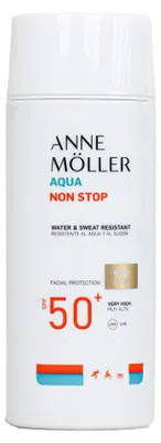 Immagine prodotto di A.Moller Non Stop Aqua SPF50 75 ml Glow