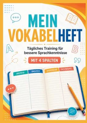 Produktbild von MEIN VOKABELHEFT: mit 4 Spalten