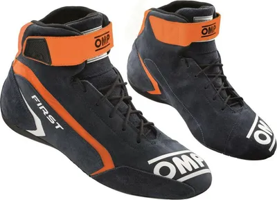 Produktbild von Rennstiefel OMP FIRST Blau Orange 41