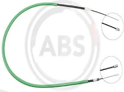 Produktbild von A.B.S. Handbremsseil Seilzug Feststellbremse für RENAULT Scénic I (JA0/1, FA0) K19856