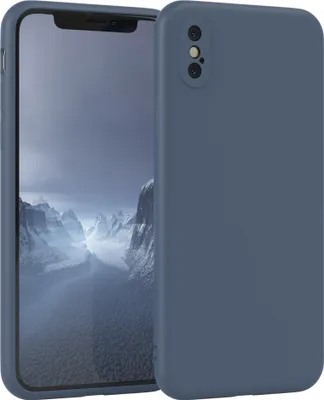 Produktbild von EAZY CASE - TPU Hülle für Apple iPhone XS Max, TPU Case stoßfeste Handyhülle, weiches Cover mit Kameraschutz, Silikonhülle in Dunkelblau