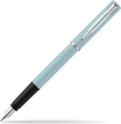 Produktbild von Waterman Allure Füller | Pastell-Baby Blue | Füllfederhalter Feine Spitze | Geschenkbox