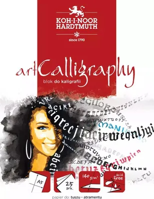 Produktbild von Blok do kaligrafii artcalligraphy A5 25K 140G.