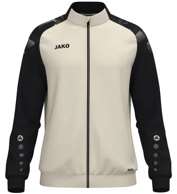 Produktbild von Jako Polyesterjacke Sonic - off white/schwarz, Größe:140
