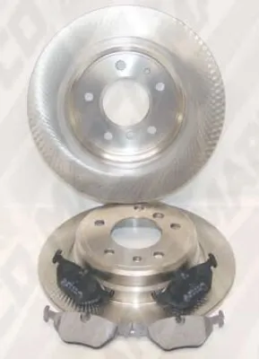 Produktbild von MAPCO Bremsenset Hinten Bremsscheiben Beläge Satz für BMW 5 Limousine (E34) 300mm