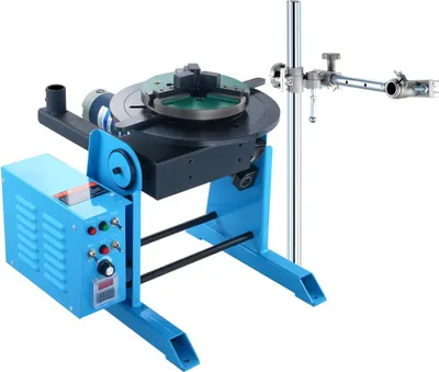 Produktbild von 50 kg Rotationsschweißpositionierer 0-90° Positioniertisch Drehtisch 0,5-6 U/min