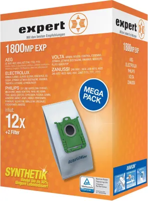 Produktbild von 1800 MP EXP - 2019 Staubsaugerbeutel