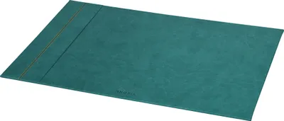 Produktbild von RHODIA Schreibunterlage aus Kunstleder pfaugrün