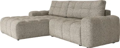 Produktbild von home24 Ecksofa mit Schlaffunktion - Strukturstoff