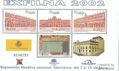 Produktbild von Briefmarken Spanien 2002 Mi Block106 (kompl.Ausg.) postfrisch Briefmarkenausstellung